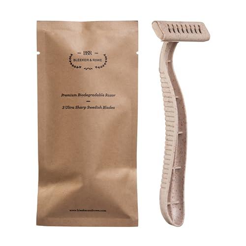 Review: Bleeker & Rowe Eco-Friendly Biodegradable Razors - Sustainable Shaving Made Easy