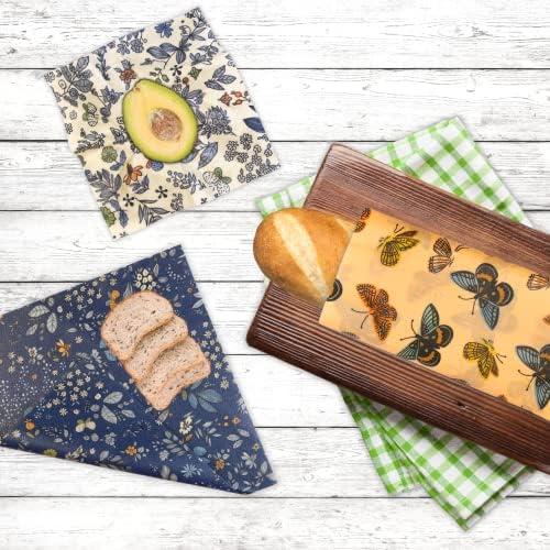 Review: BYTTME 9 Pack Beeswax Food Wraps - Eco-Friendly, Organic, Sustainable